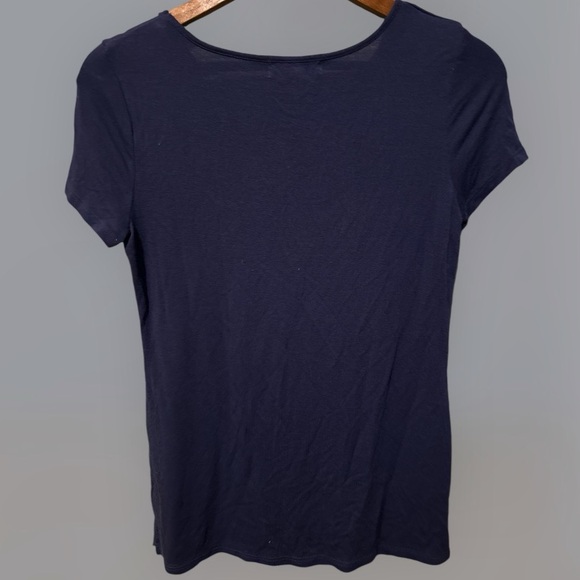 Pink Rose women’s blue stylish tee size small - Picture 4 of 5